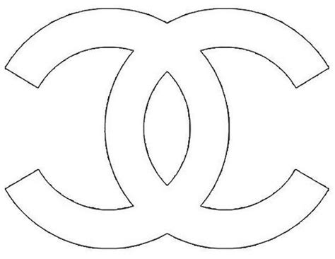 schablone chanel logo|Chanel logo stencil .